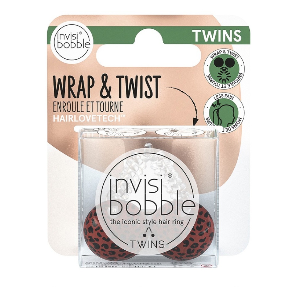 

Резинка с шариками Original twins Purrfection, Invisibobble, Германия