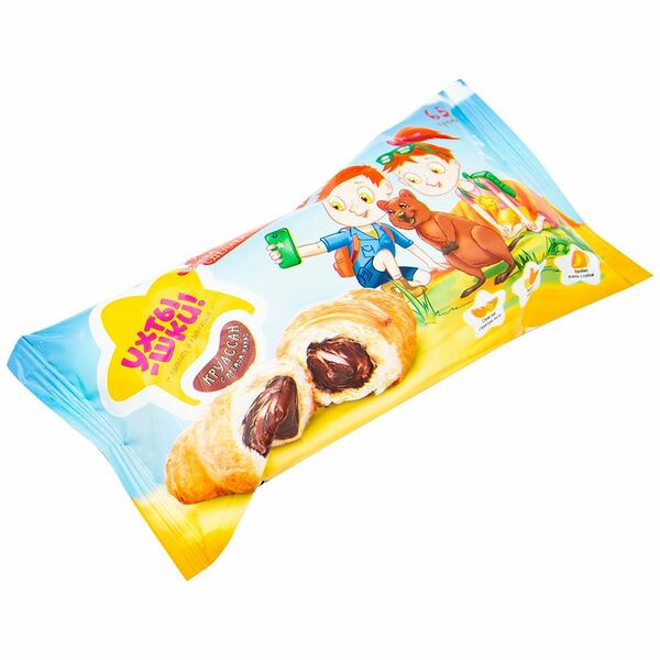 Круассан с кремом какао Ухтышки, 65г