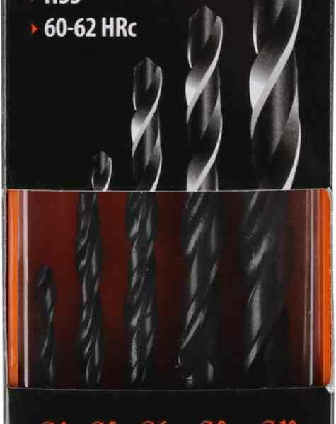 Набор сверл по металлу Sparta, 5 шт.