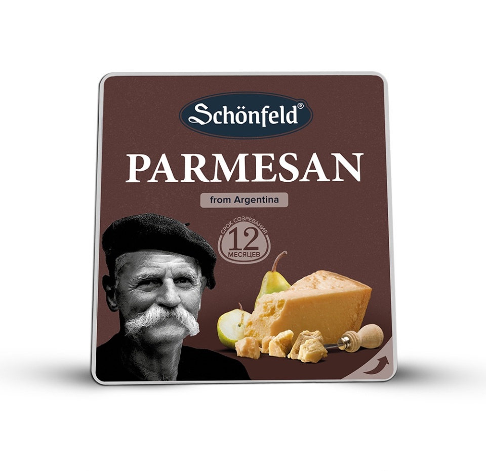 

Сыр твёрдый Schonfeld Parmesan 12 месяцев 42% 175 г