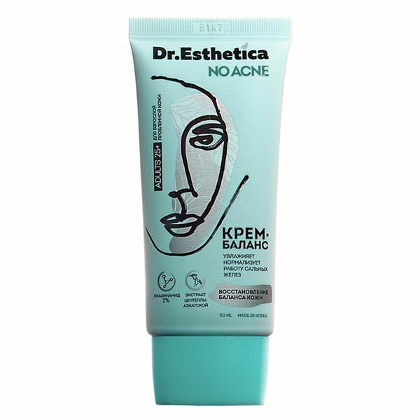 Крем-баланс для лица Dr.Esthetica No Acne 50 мл