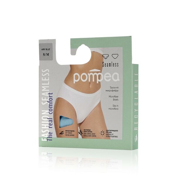 Женские трусы Pompea SLIP , Светло-синий , S/M
