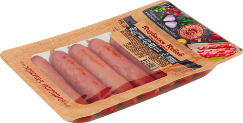 

Колбаски Мясная История Кебаб полукопчёные 310 г