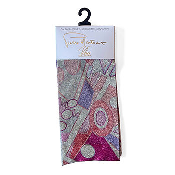 Носки женские Pierre Mantoux Calzino pop цвет 4075 fuxia размер One size, Италия