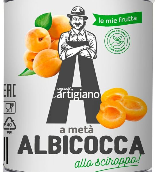 Абрикосы Segreti dArtigiano половинки в сиропе 820г