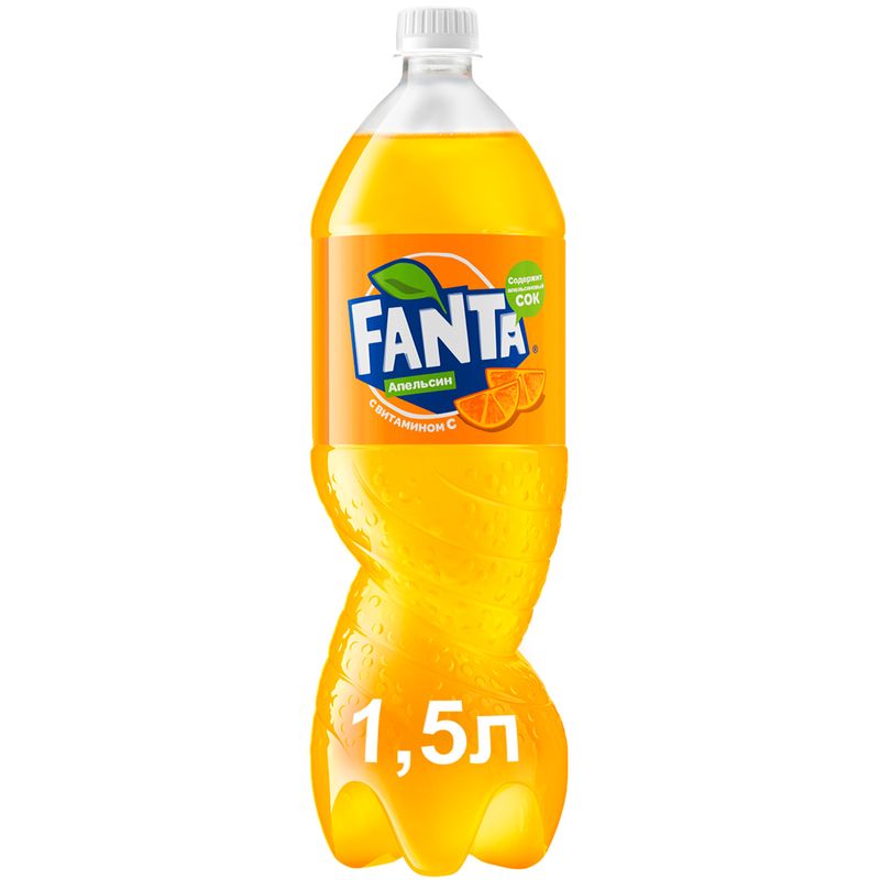 

Напиток газированный Fanta Апельсин 1.5 л