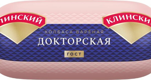 Колбаса Клинский Докторская вареная 400г