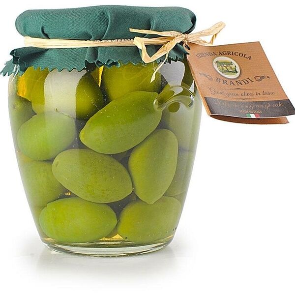 Оливки  зеленые Mario Brandi в рассоле