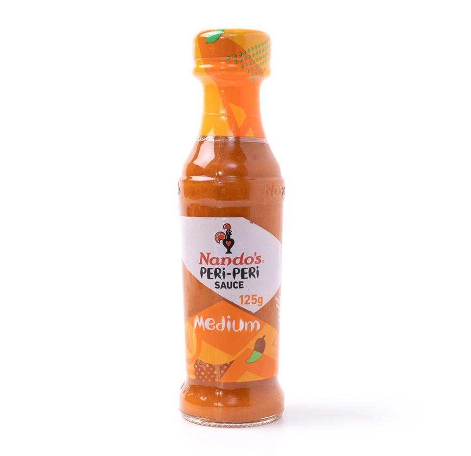 

Соус чили Peri-Peri средней остроты (без сахара, глютена), Nando's, 125 г, ЮАР