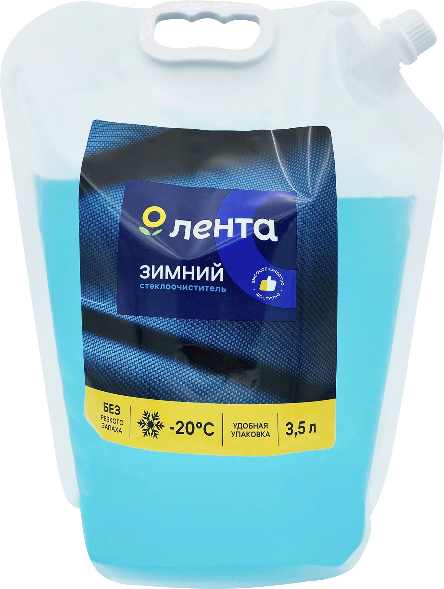 

Стеклоочиститель ЛЕНТА зимний, температура до -20 градусов, 3,5л
