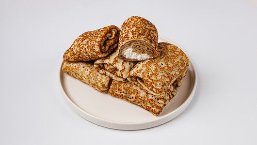 Блинчики с творогом, замороженные