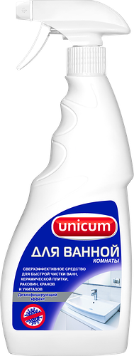 Спрей Unicum для чистки ванной комнаты 500 мл