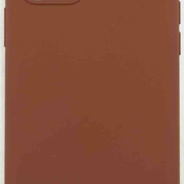 Чехол для телефона Iphone 12 Pro цвет: темно-коричневый