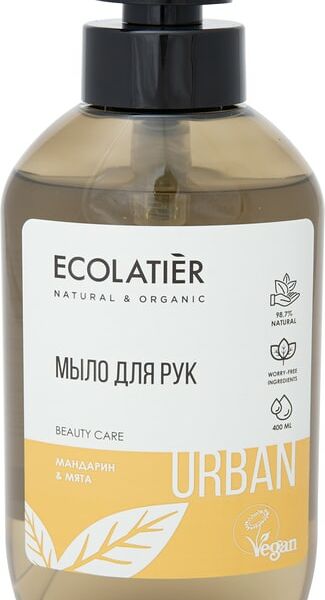 Мыло жидкое Ecolatier Мандарин и Мята 400мл