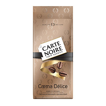 Кофе в зёрнах Carte Noire Crema Delice жареный 