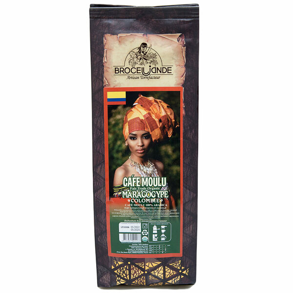 Кофе Broceliande Марогоджайл Колумбия молотый