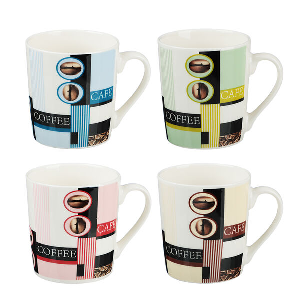 Кружка 280мл, фарфор, 