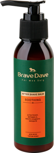 

Бальзам после бритья BRAVE DAVE Успокаивающий, 100мл