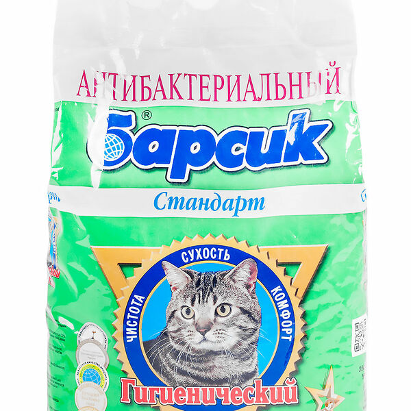 Наполнитель для кошачьего туалета Стандарт впитывающий