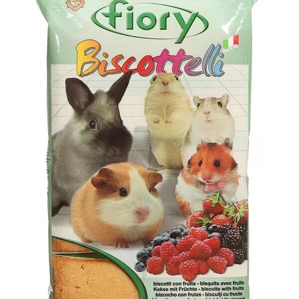 Бисквиты для Грызунов с ягодами Fiory Biscottelli