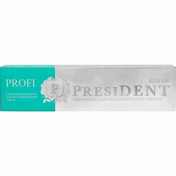 Зубная паста President Profi White 50 мл