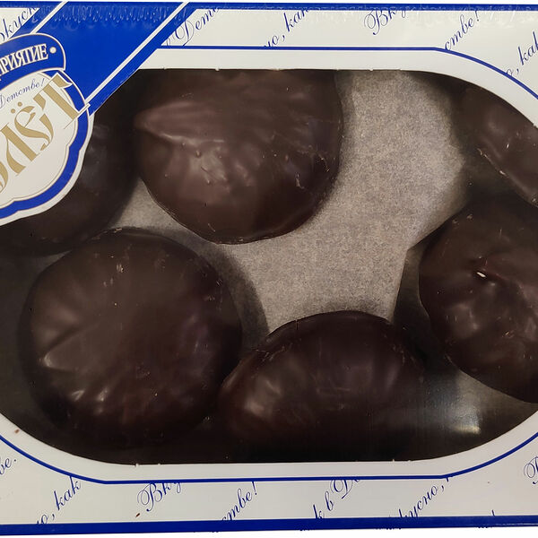 Зефир Полет в темной глазури 500г