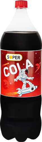 Напиток безалкогольный Super Cola сильногазированный