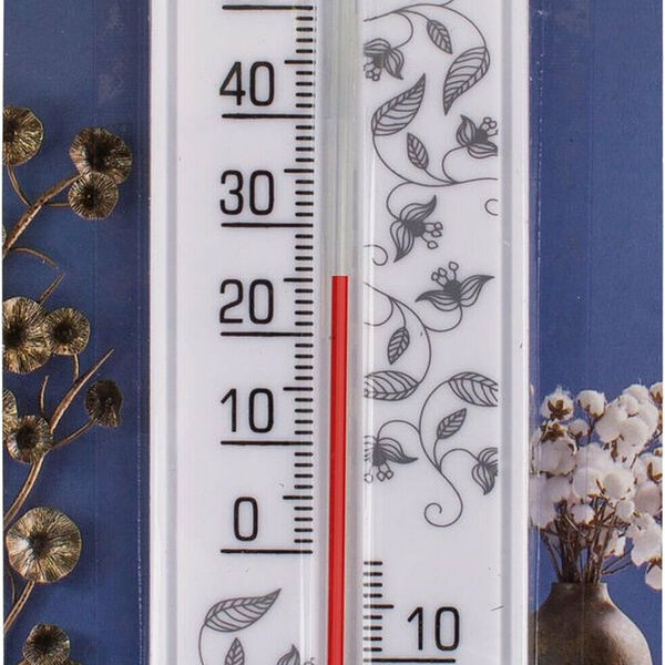 Термометр жидкостный GARDEN SHOW Бабочки комнатный 5х19.8 см