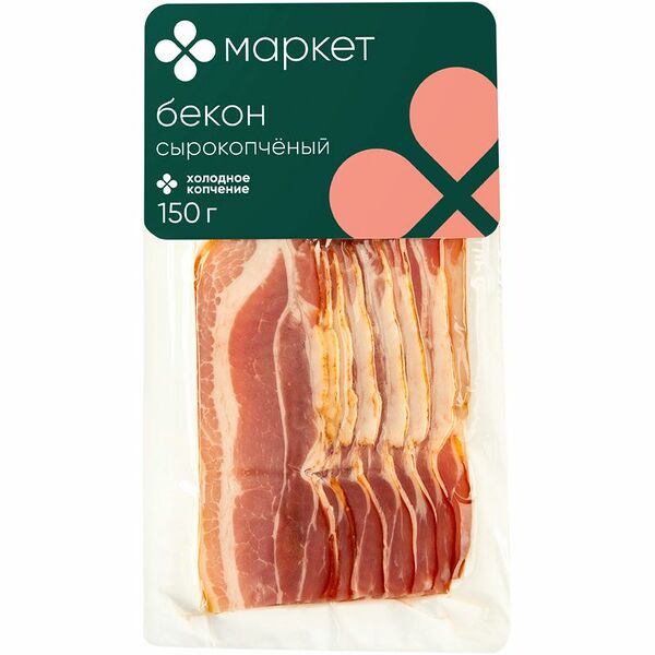 Бекон сырокопчёный Маркет Перекрёсток