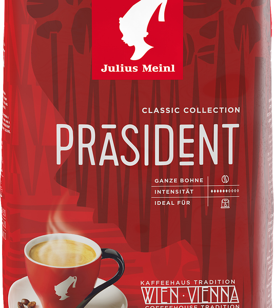 Кофе зерновой JULIUS MEINL Президент натуральный жареный