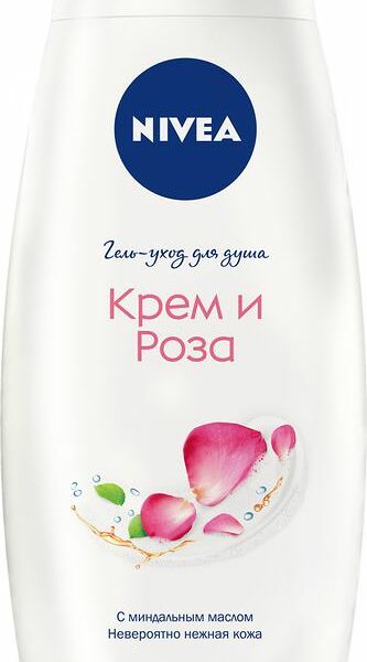 Гель для душа NIVEA Крем и роза