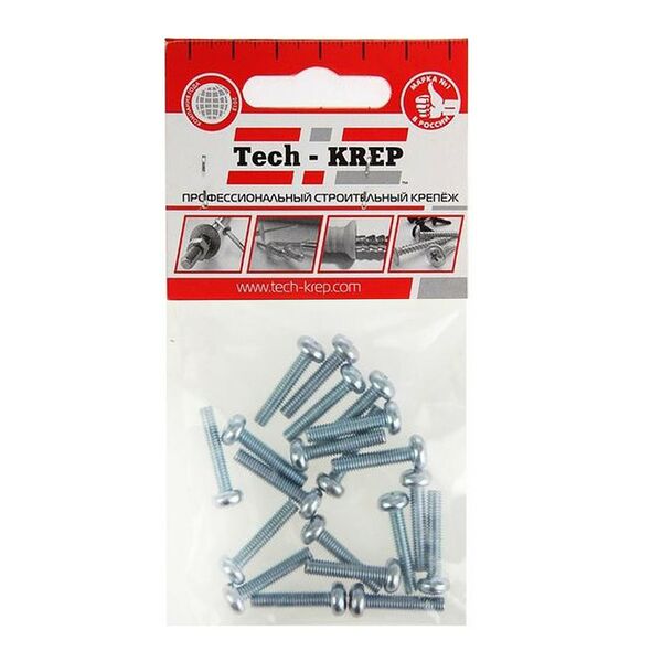 Винт Tech-Krep DIN 7985, М4х20 мм, 20 шт