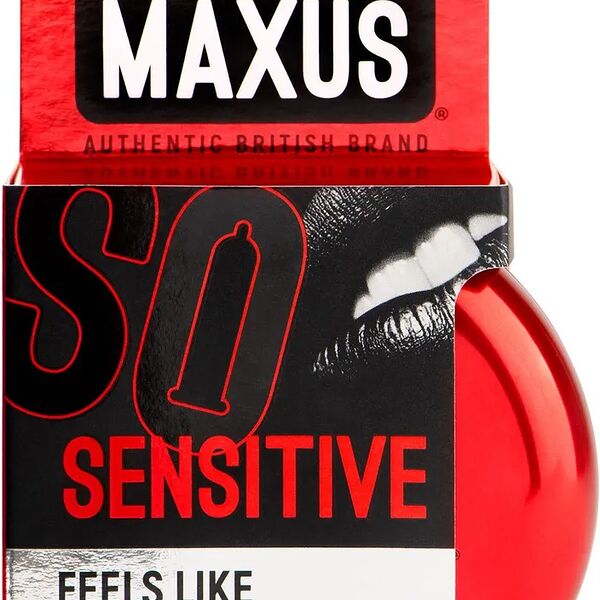 Презервативы ультратонкие MAXUS Sensitive 3 шт, Таиланд