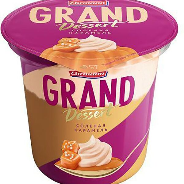 Пудинг молочный Grand Dessert соленая Карамель 4.7% 200г