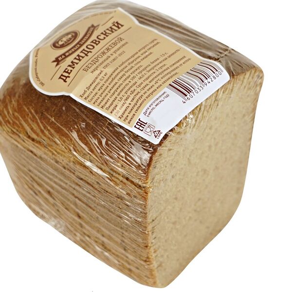 Хлеб ржаной Сибхлеб Демидовский бездрожжевой в нарезке 300 г