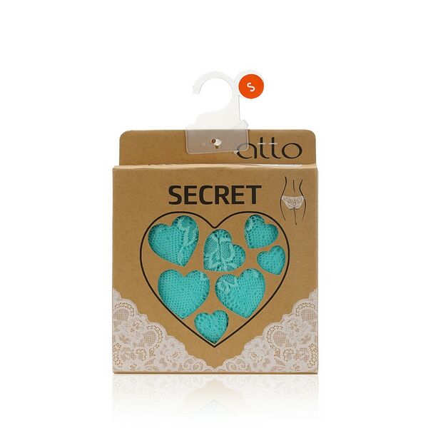 Женские трусы - бразилиана Atto Secret , ментоловый , S