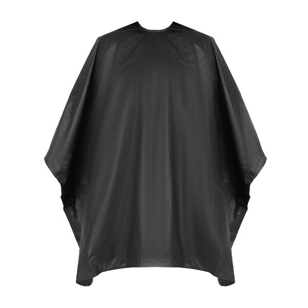 Накидка ЮниLook для стрижки и окрашивания волос, 140х120 см, полиэстер, чёрная