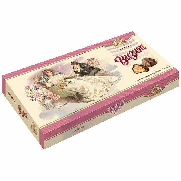 Набор конфет Бабаевский Визит пралине в шоколадной глазури, 400г