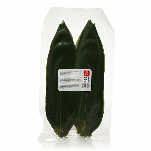 Бамбуковые листья соленые консервированные, 100 листов