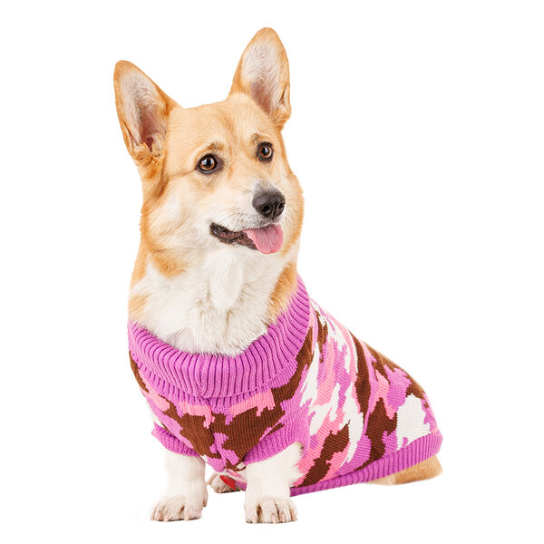 Свитер для собак 55см 4XL розовый (унисекс)