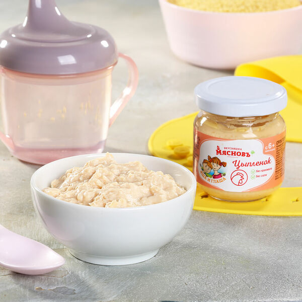 Пюре из цыпленка ГОСТ МясновЪ Вкусняшка