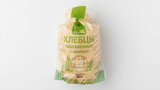 Хлебцы пшеничные ВкусВилл с зеленью