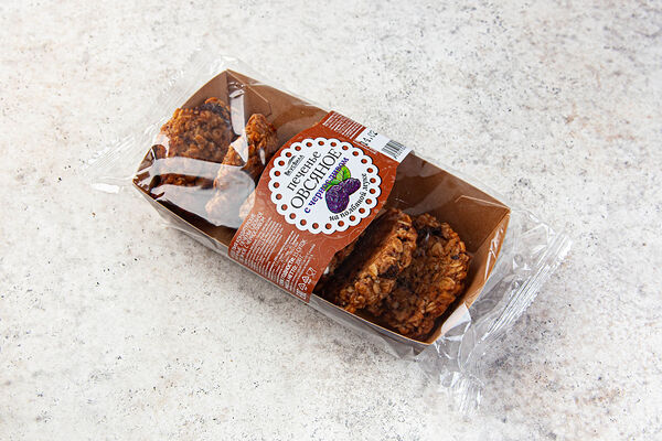 Печенье овсяное с черносливом