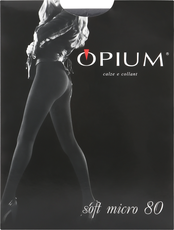 

Колготки женские OPIUM Soft Micro 80 den grafite 2