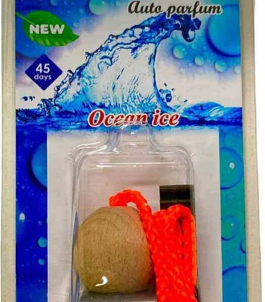 Ароматизатор воздуха автомобильный Avto Vins подвесной/на дефлектор аромат: Океан 7 мл