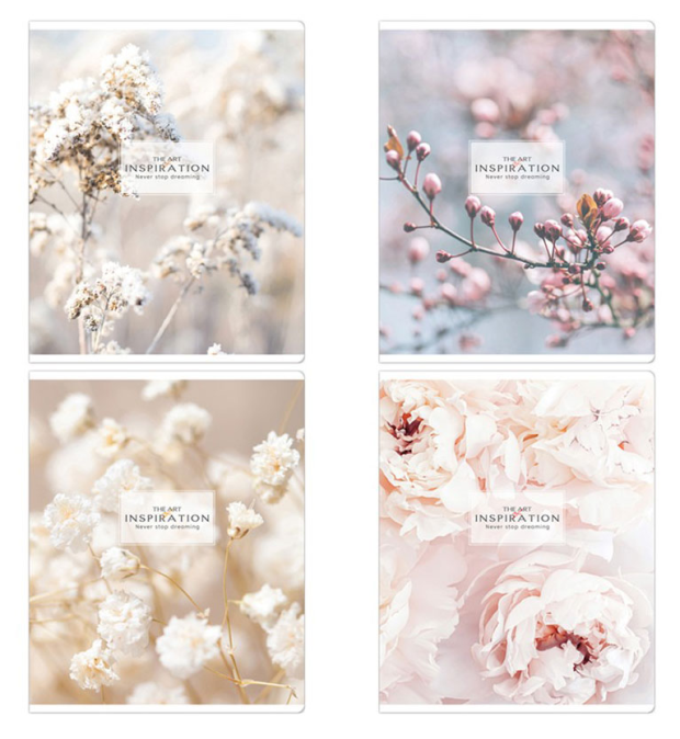 

Тетрадь ArtSpace Flowers for inspiration Цветы, А5, 48 листов, в линейку