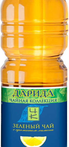 Напиток Зеленый чай с ароматом лимона негаз пэт 1.5л.