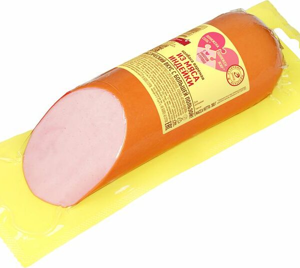 Колбаса Иней из мяса индейки вареная
