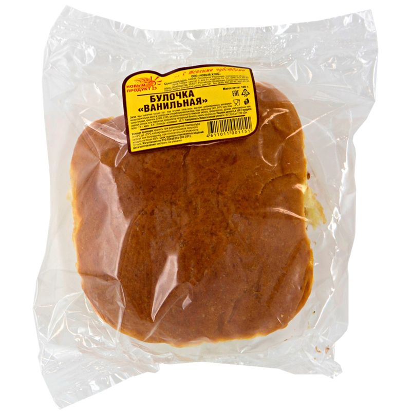 

Булочка Новый Продуктъ ванильная 100 г