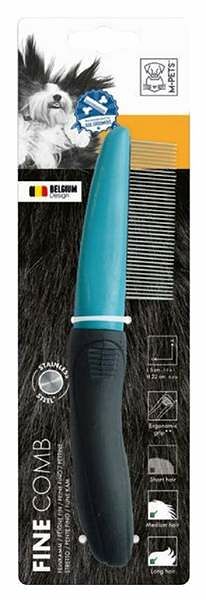 Расческа M-Pets с частыми зубцами, 22 см